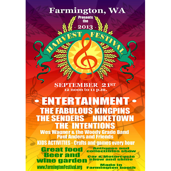 Graphic art - Farmington Festival poster